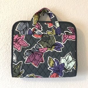 Vera Bradley Hanging Cosmetic Organizer in Falling Flowers Pattern
